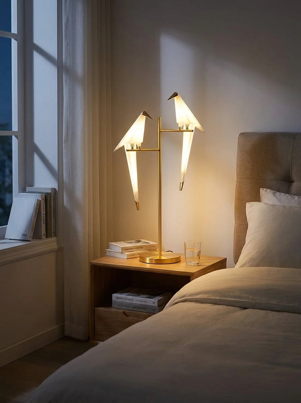 Nordic Acrylic Bird Floor Lamp