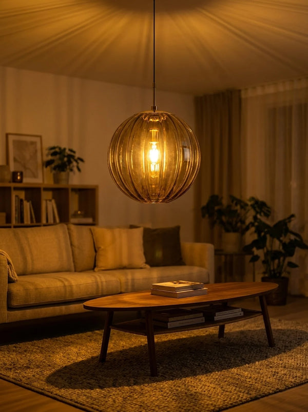 Zynella Bali Bubble Glass Pendants