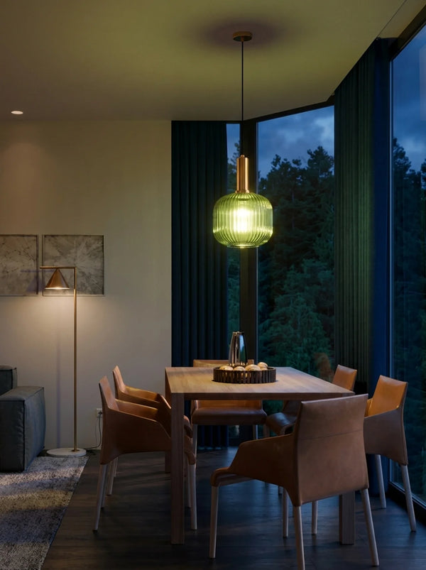 Liora Fluted Glow Pendant