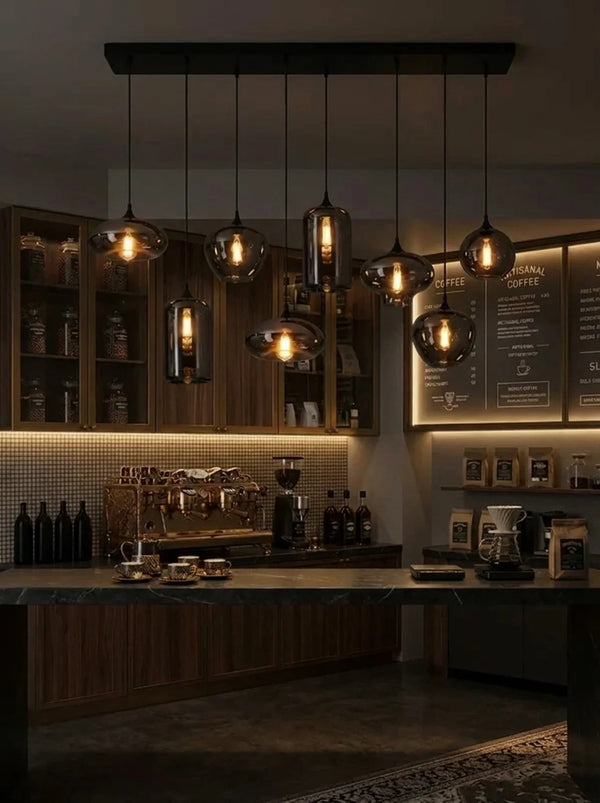 Freya Glass Chandelier