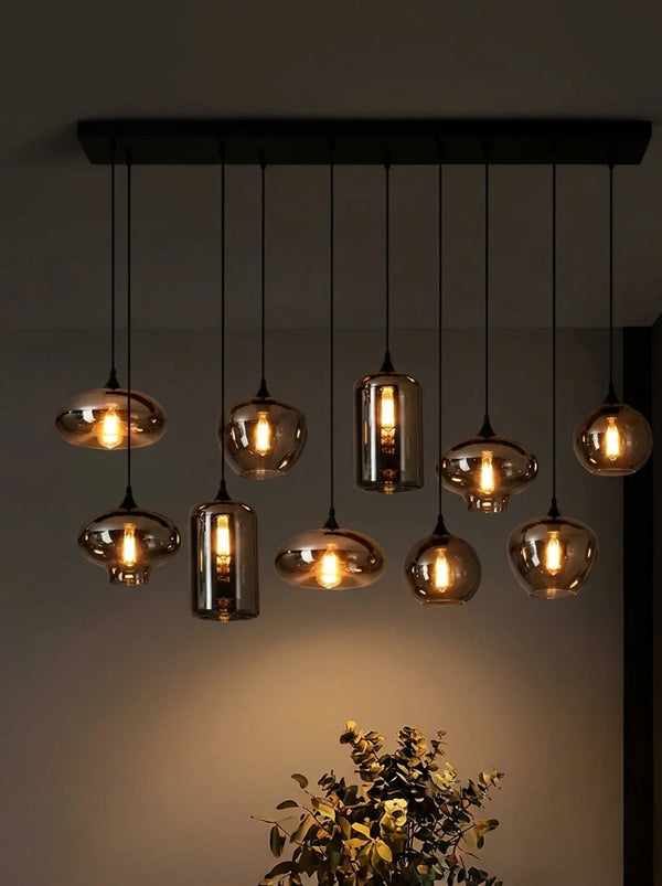 Freya Glass Chandelier