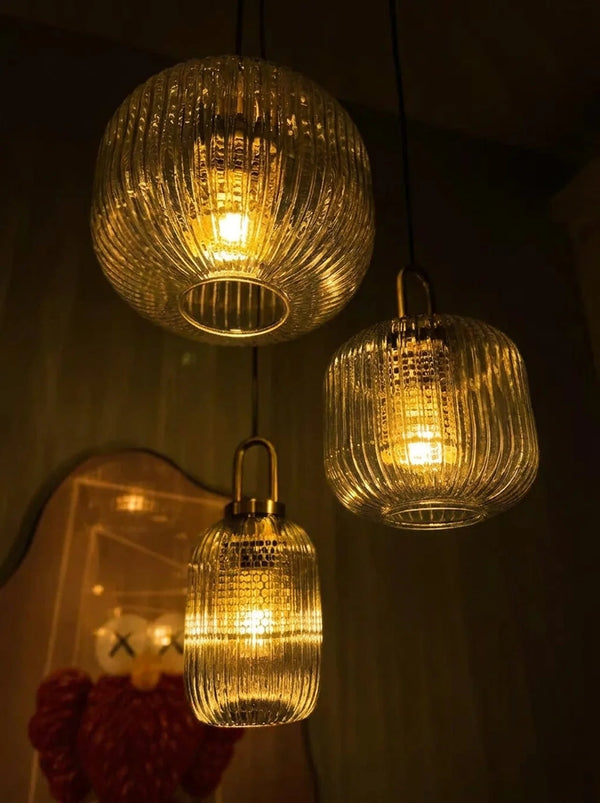Arnault Fluted Glass Pendant