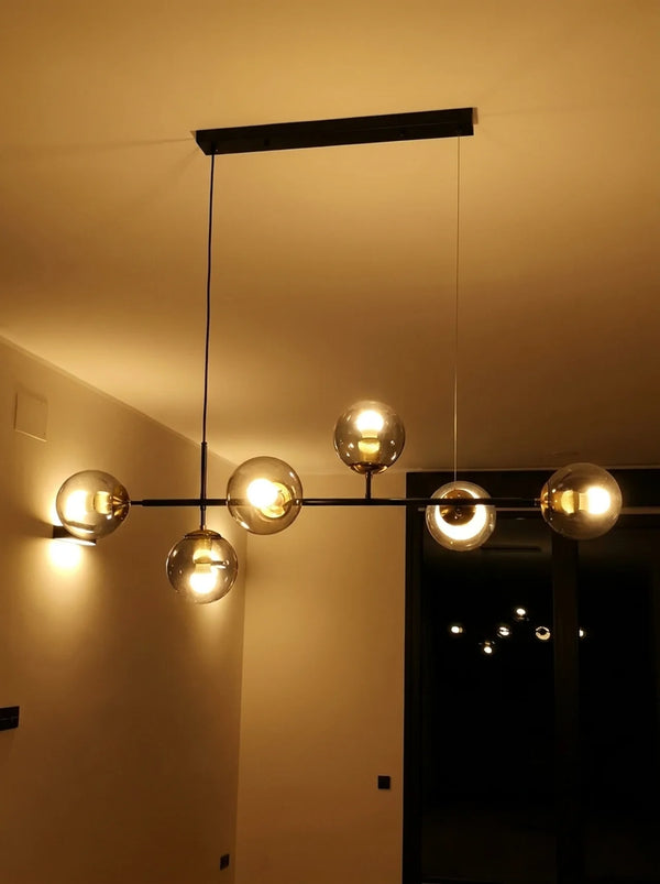 Amanda Glass Chandelier