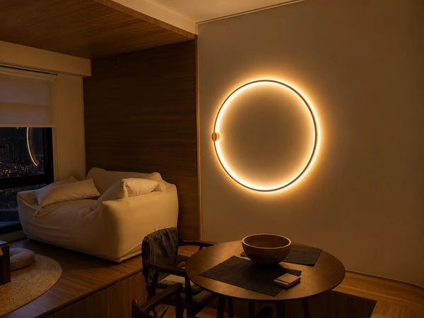 New Eclipse Round Elegant Wall Lamp