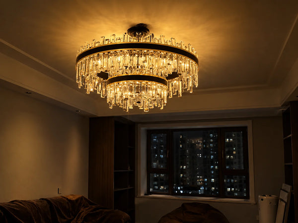 Zynella Luxury American Crystal Pendant Light
