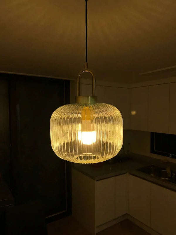 Arnault Fluted Glass Pendant