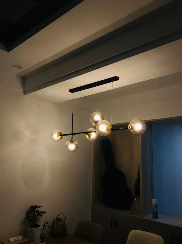 Amanda Glass Chandelier