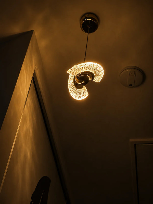 Zynella Mini Acrylic LED Pendant Chandelier