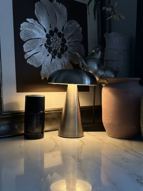 Moon Cap Modern Table Lamp