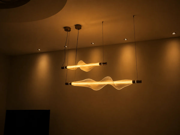 Zynella Nordic Long Tubes LED Linear Pendant Light