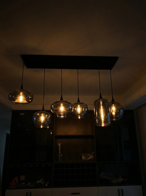 Freya Glass Chandelier