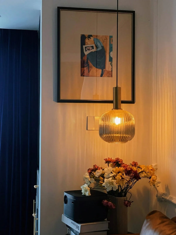 Liora Fluted Glow Pendant