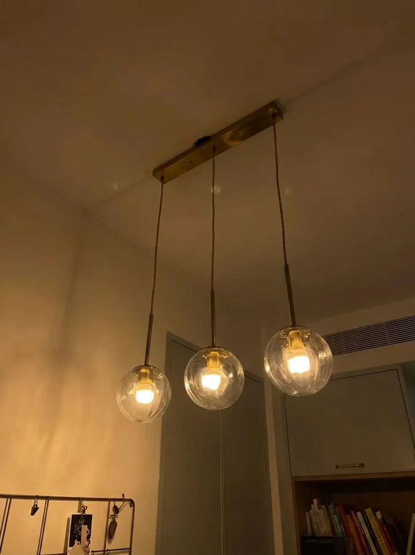 Zynella Bali Bubble Glass Pendants