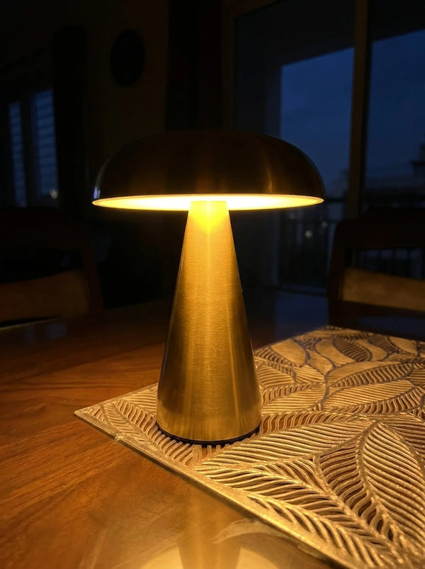 Moon Cap Modern Table Lamp