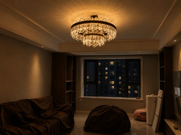 Zynella Luxury American Crystal Pendant Light