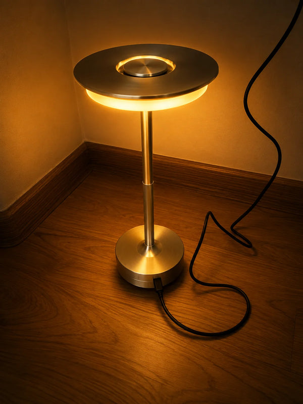 Luna Tripod Floor Modern Lamp