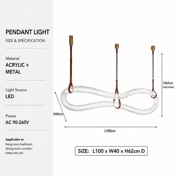 Zynella Alabaster Marble Pendant Chandelier