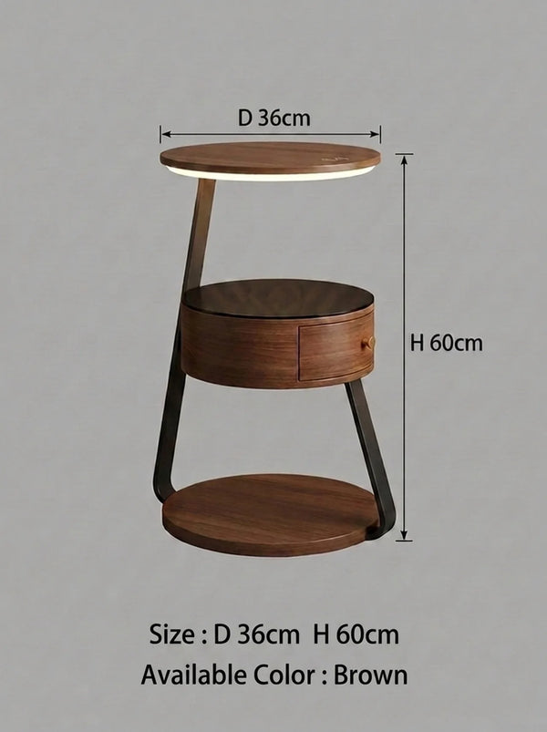Noir Maple Modern Table Lamp