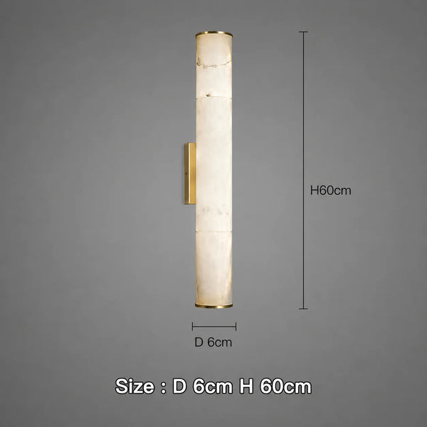 Toledo Mediterranean Marble Wall Lamp