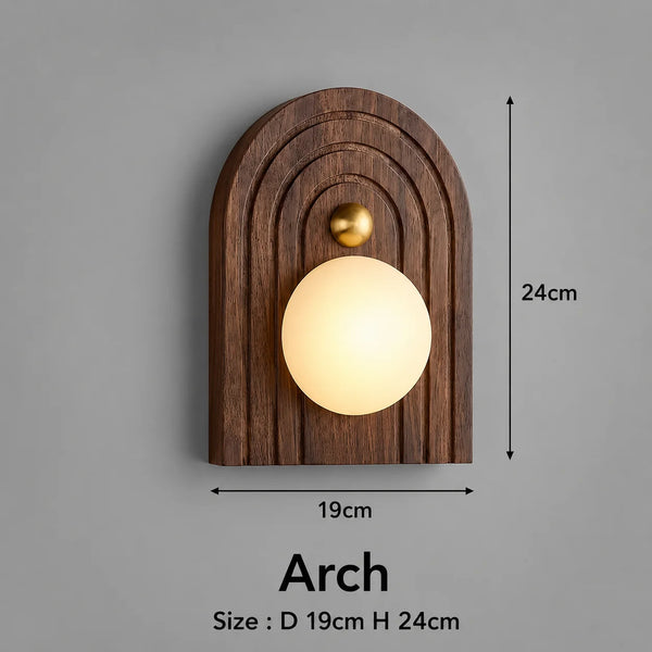 Zynella Crescent Modern Wall Light