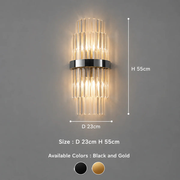 Orion Modern Crystal Lamp | Zynella Interior
