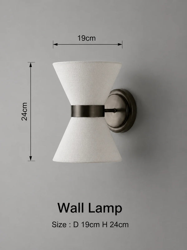 Nara Fabric Wall Lamp