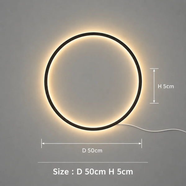 New Eclipse Round Elegant Wall Lamp