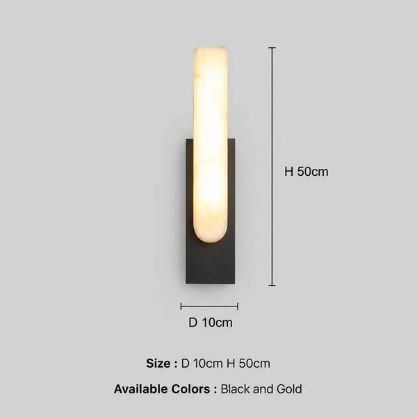 Prince Charles Marble Wall Lamp