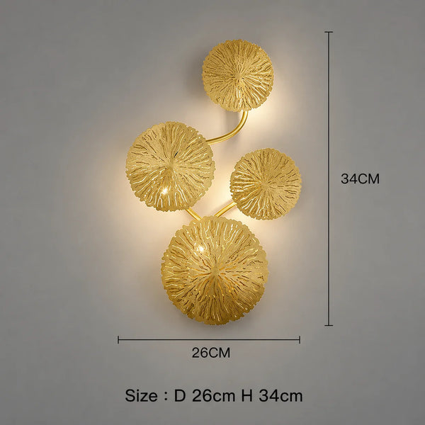 Zynella Leaf Modern Wall Lamp