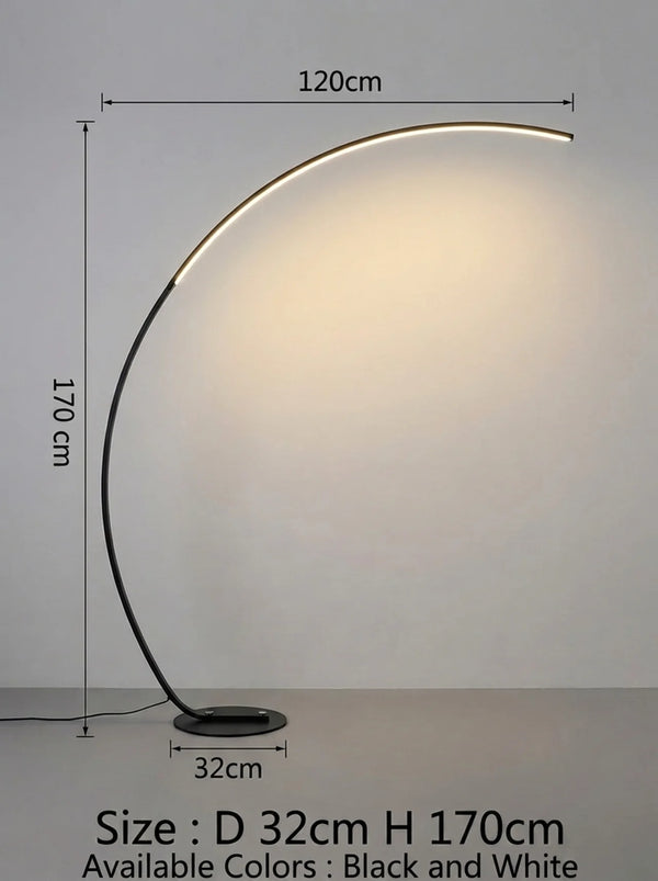 Halo Arc Led Floor Lamp