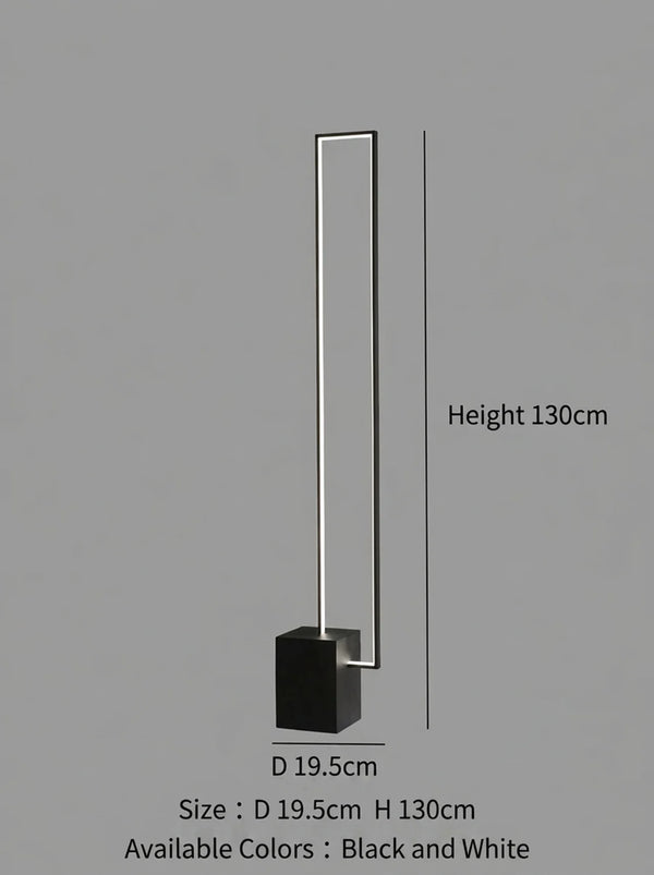 Mulan Floor Glass Lamp
