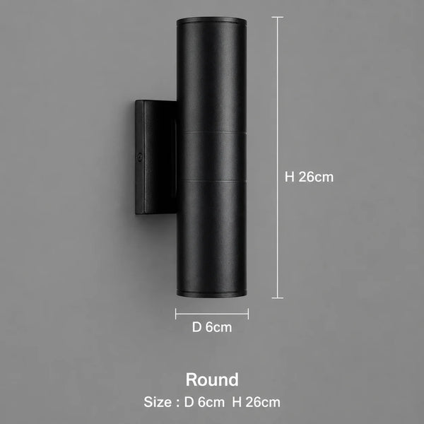 Beacon Dual-Head Outdoor Wall Light