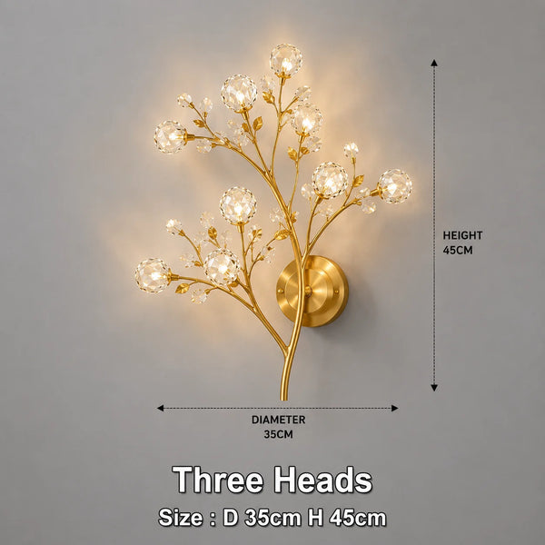 Rozen Luxury Wall Lamp