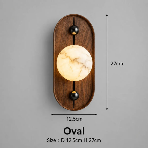 Zynella Crescent Modern Wall Light