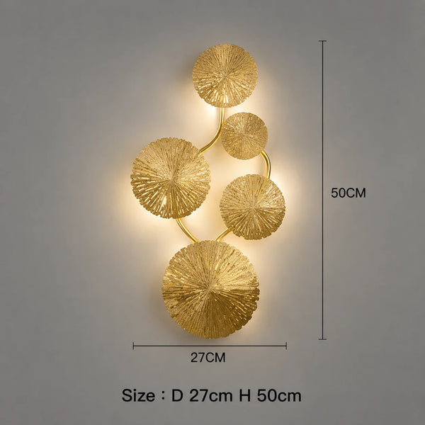 Zynella Leaf Modern Wall Lamp