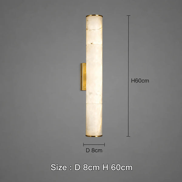 Toledo Mediterranean Marble Wall Lamp