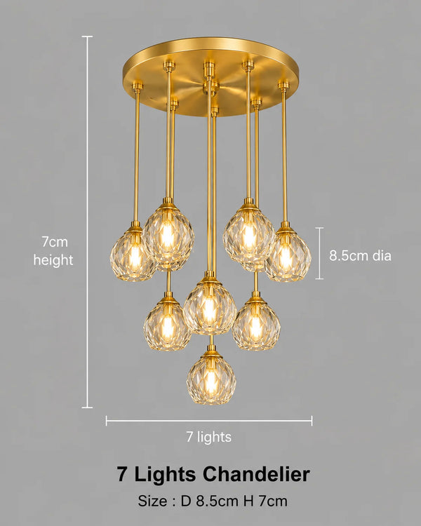 Elvi Crystal Modern Pendants