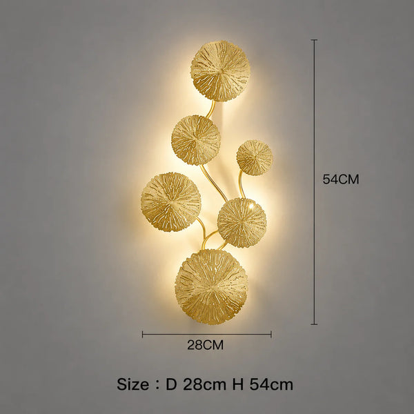 Zynella Leaf Modern Wall Lamp