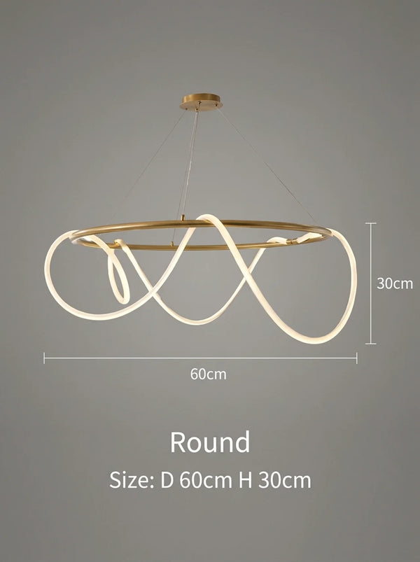 Soraya Swirl Lamp Collection