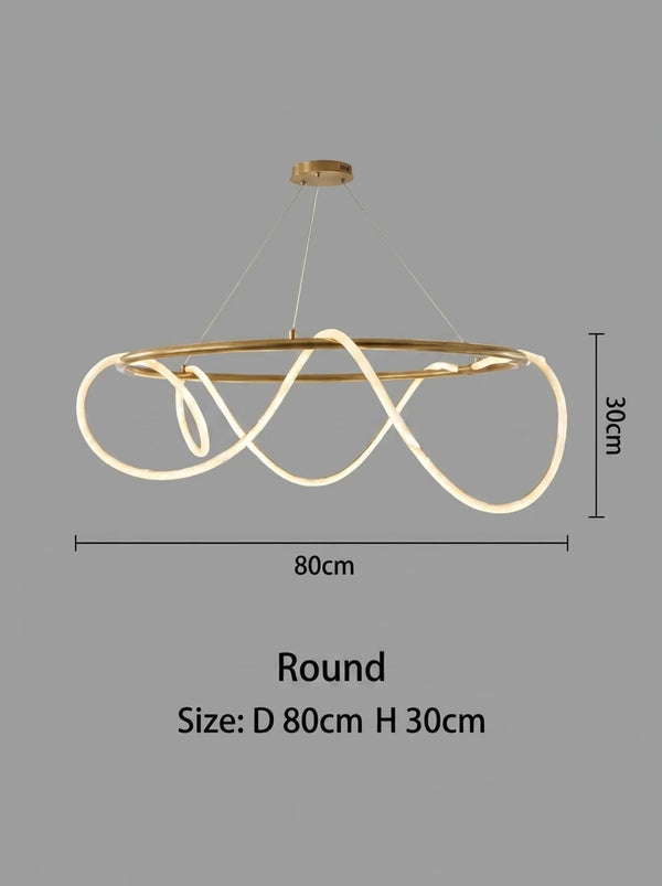 Soraya Swirl Lamp Collection