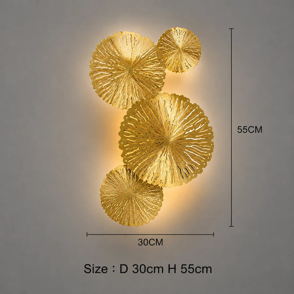 Zynella Leaf Modern Wall Lamp