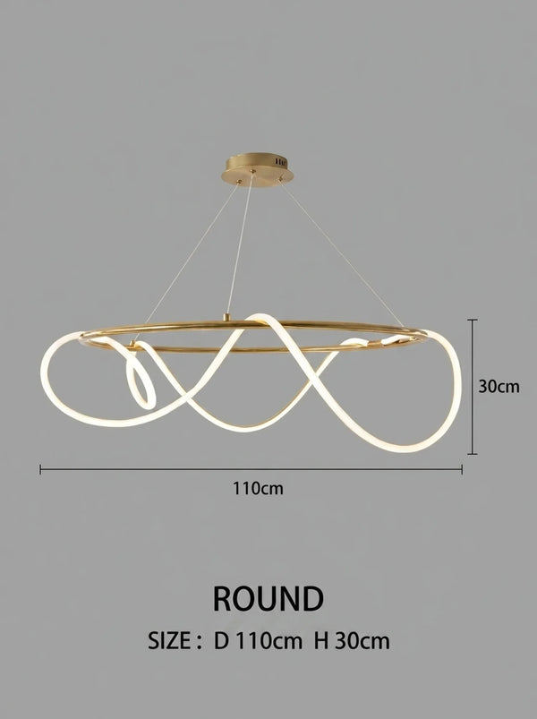 Soraya Swirl Lamp Collection
