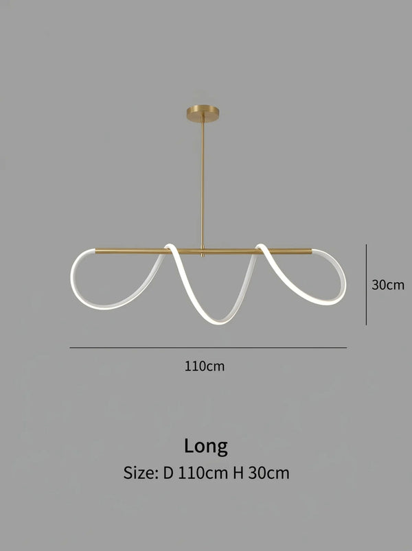 Soraya Swirl Lamp Collection