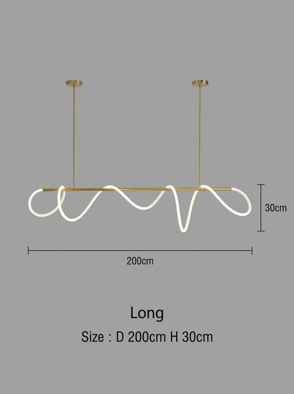 Soraya Swirl Lamp Collection