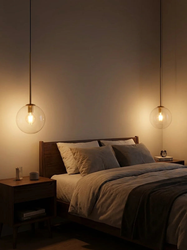 The Opal Globe Pendant Light