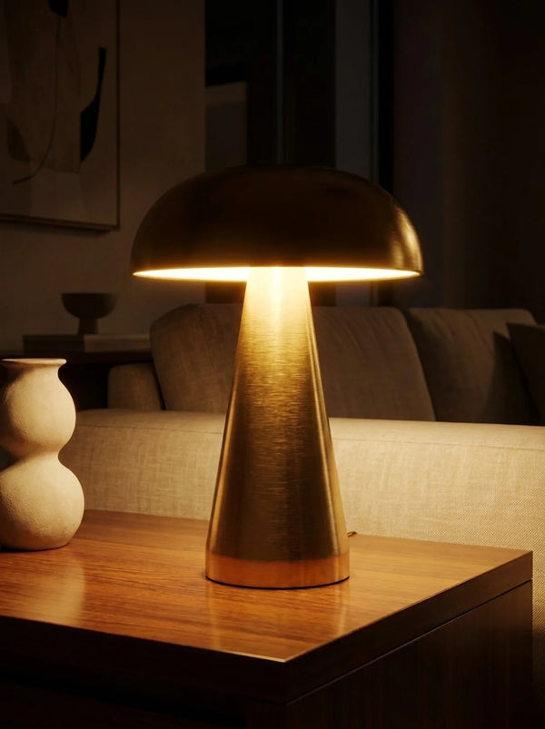 Moon Cap Modern Table Lamp