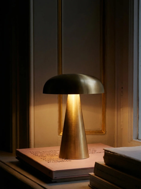 Moon Cap Modern Table Lamp