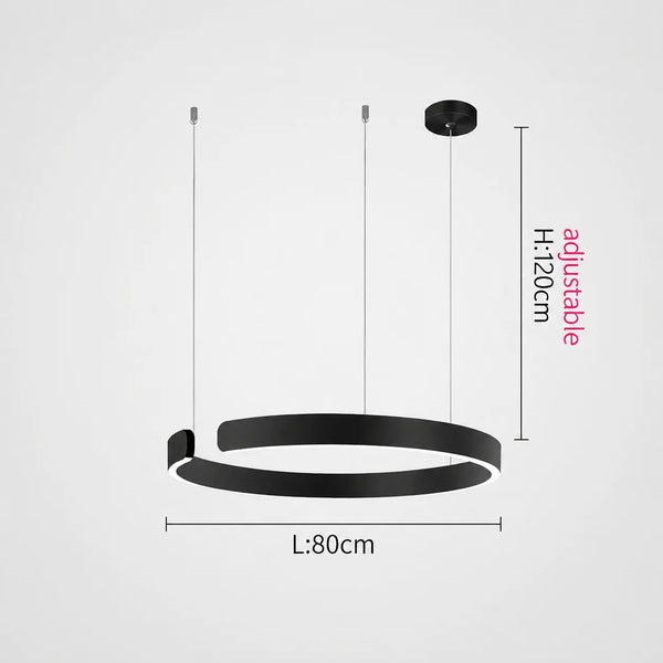 Regal Empire Ring Chandelier
