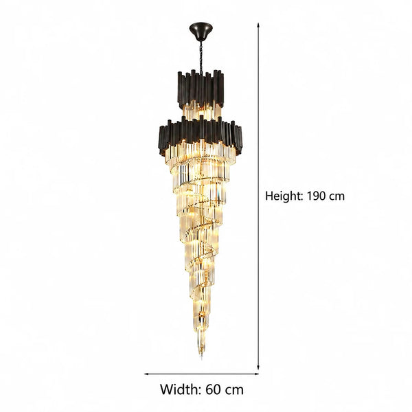New York Black  Royal Chandelier