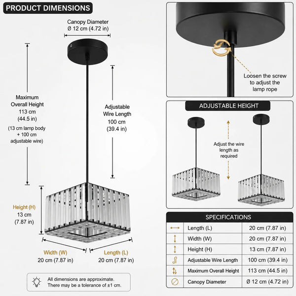 Zynella Modern Drum Shade Ceiling Light